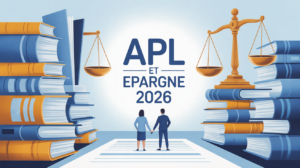 illustration apl et epargne dossier balance justice