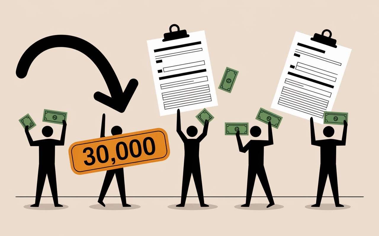 barriere 30000 apl et epargne graphique