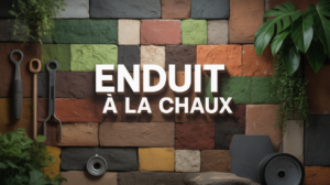 mur enduit chaux texture eco-responsable