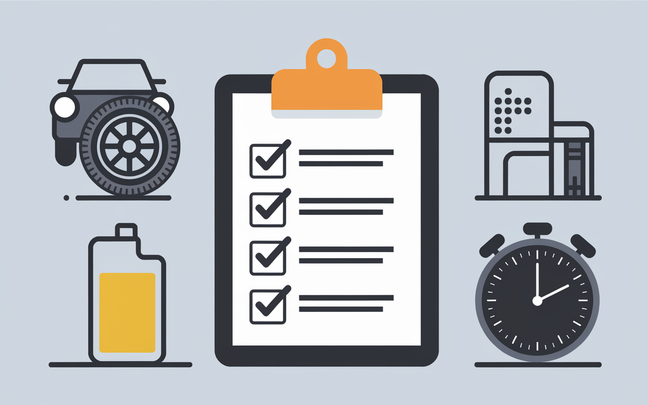 contrat de location de voiture checklist pratique