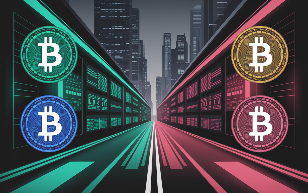 Cours des crypto tableau variations chiffres