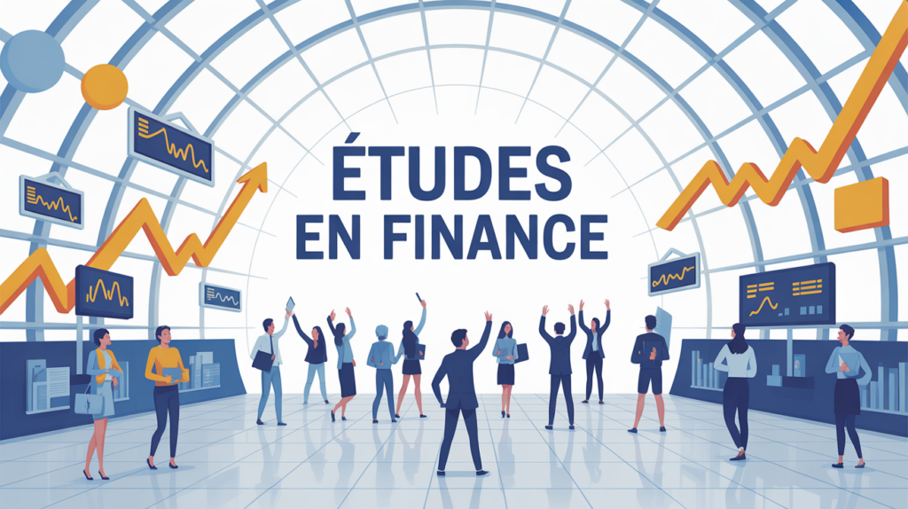 Salle de marche pour etude en finance