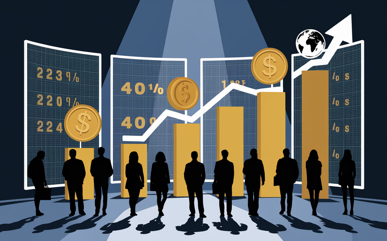 Etudiants et chiffres pour etude en finance