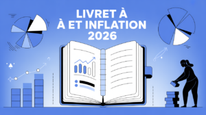 Illustration inflation livret a carnet epargne 2026