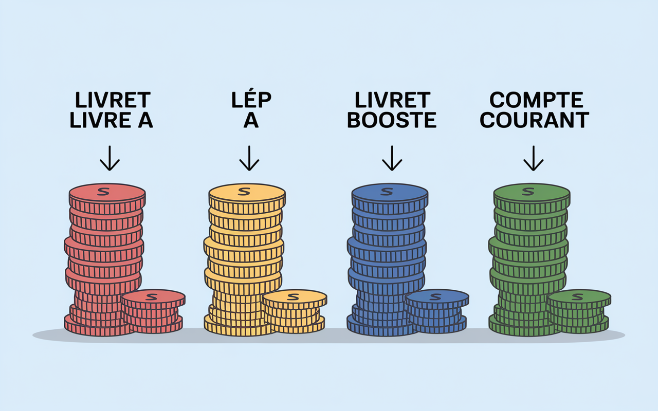 Comparatif inflation livret a lep booste alternatives