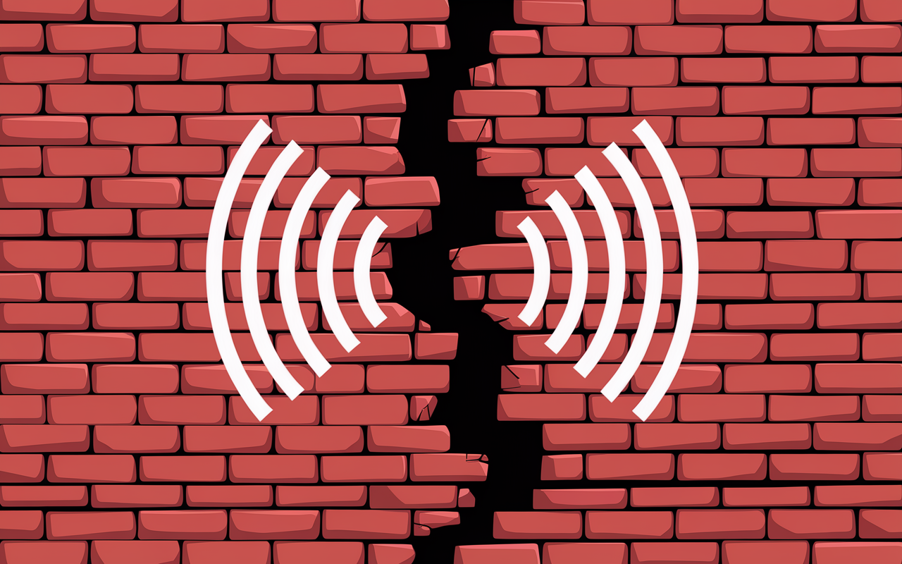 Isoler phoniquement un mur mitoyen traversée du son