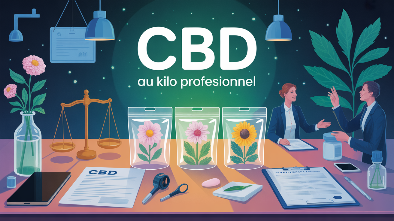 table professionnelle kilogramme cbd conformité