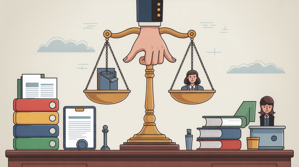 balance justice link financial condamné
