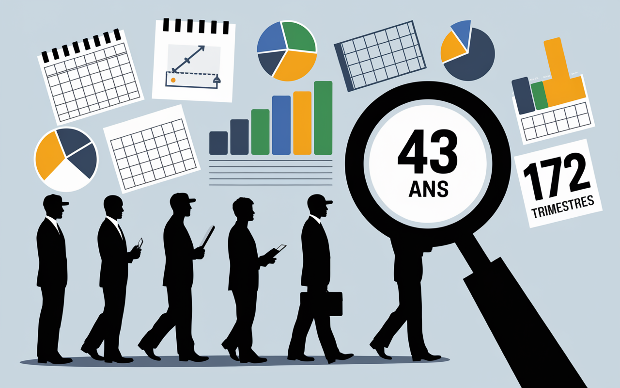news retraites tableau reformes 2025 chiffres