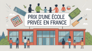 illustration prix ecole privé France