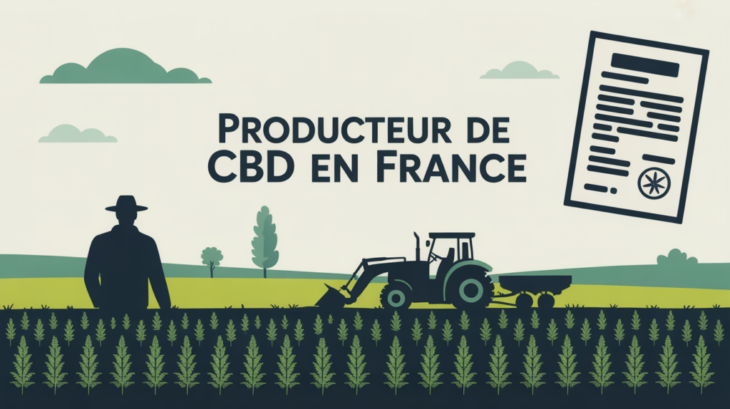 champ chanvre tracteur prix licence producteur cbd france