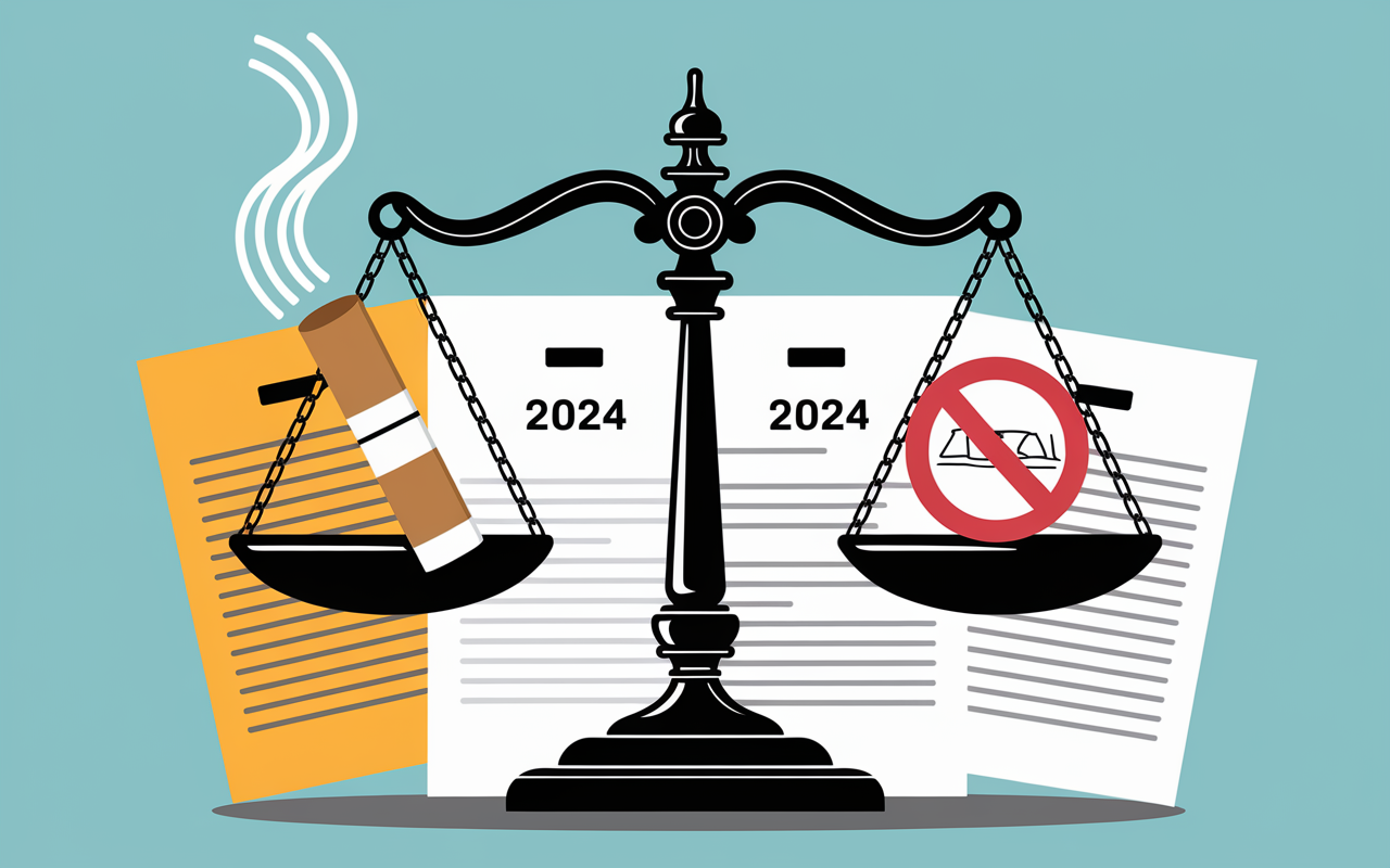 legislation 2024 puff sans nicotine est-ce dangereux