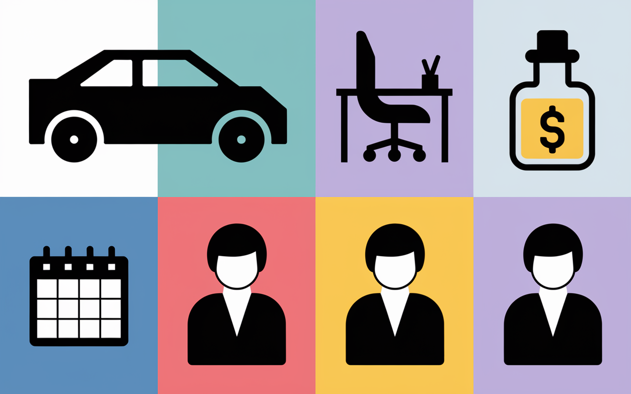 quelle voiture de fonction pour cadre criteres comparaison icons