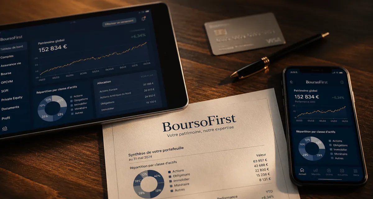 Boursofirst : banque privée digitale pour gérer et optimiser le patrimoine
