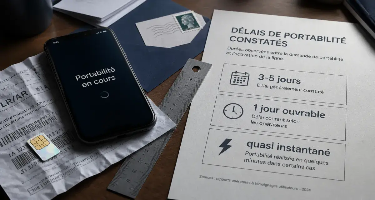 Délai activation carte sim free portabilité : portabilité en cours