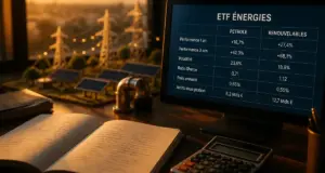 ETF energies : fossiles et renouvelables, calcul investissement énergie