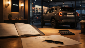 Leasing voiture Dacia LOA ou LLD en concession
