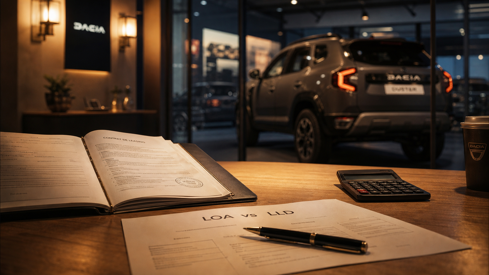 Leasing voiture Dacia LOA ou LLD en concession