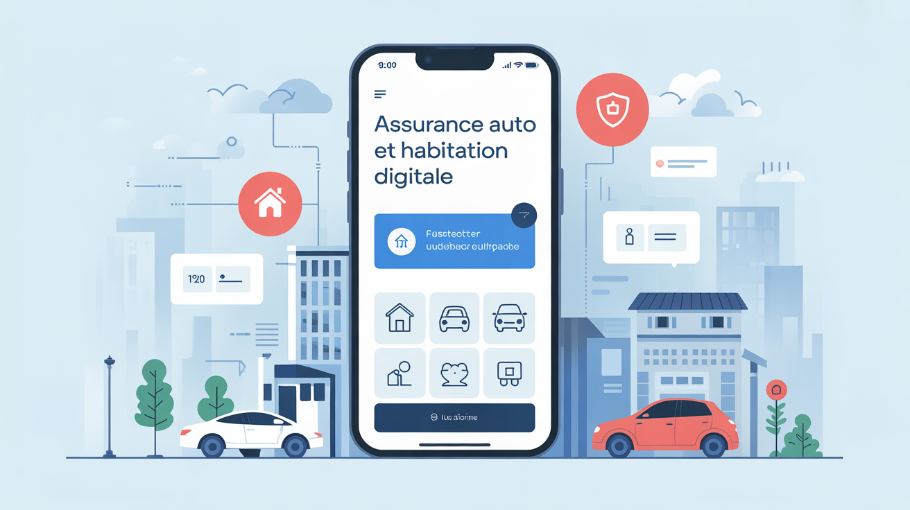 leocare avis illustration smartphone assurance
