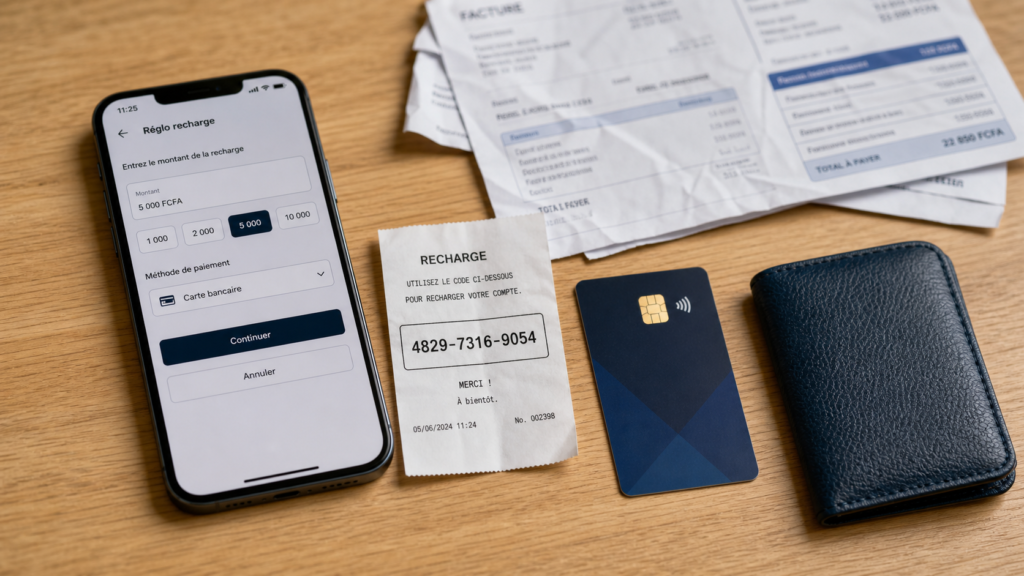Réglo recharge : smartphone et ticket de caisse pour créditer son forfait