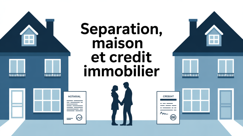 séparation couple non marié maison document crédit