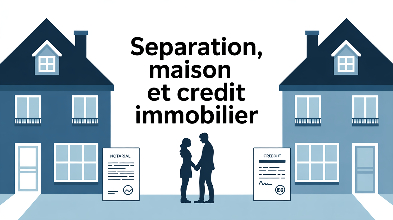 séparation couple non marié maison document crédit