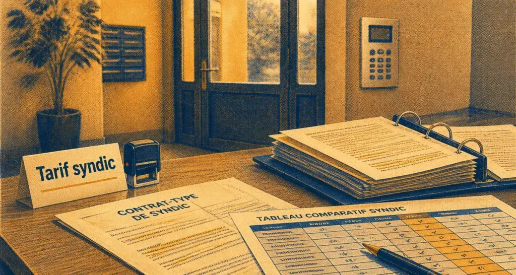 Tarif syndic petite copropriété : documents et comparatif pour réduire le coût
