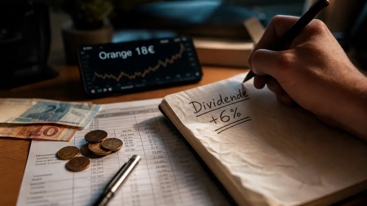 Faut-il vendre ses actions orange après +47 % et un PER 42x ? Dividendes.
