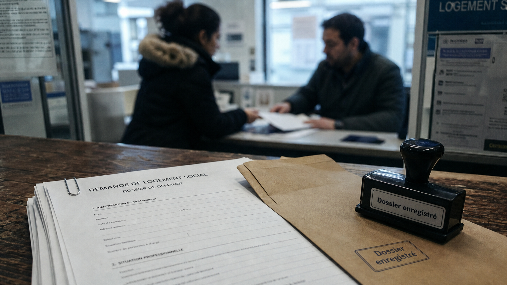Dossier logement social en Île-de-France, loyer modéré après 24 mois d’attente