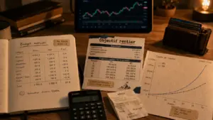 Objectif rentier : calcul du capital et revenus passifs, budget mensuel et placements