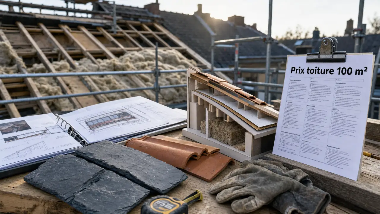 Prix d une toiture 100m2 pour rénovation de toiture 100 m²