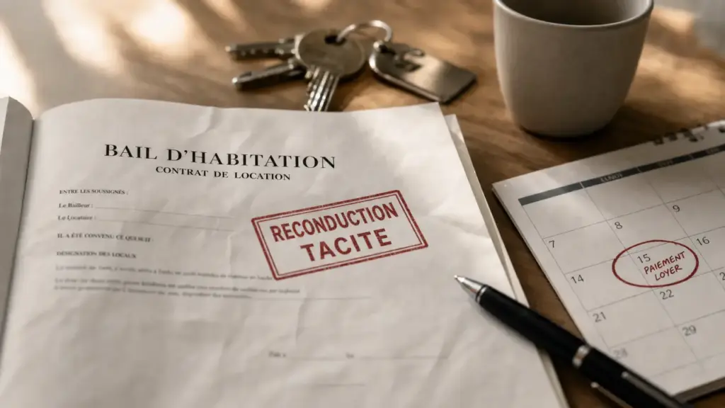 Reconduction tacite bail 3 ans : échéance