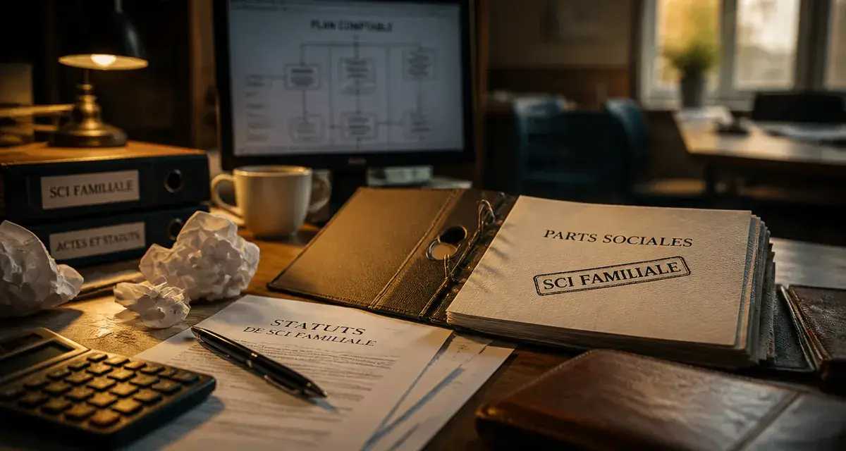 SCPI familiale via SCI : parts sociales, fiscalité et documents