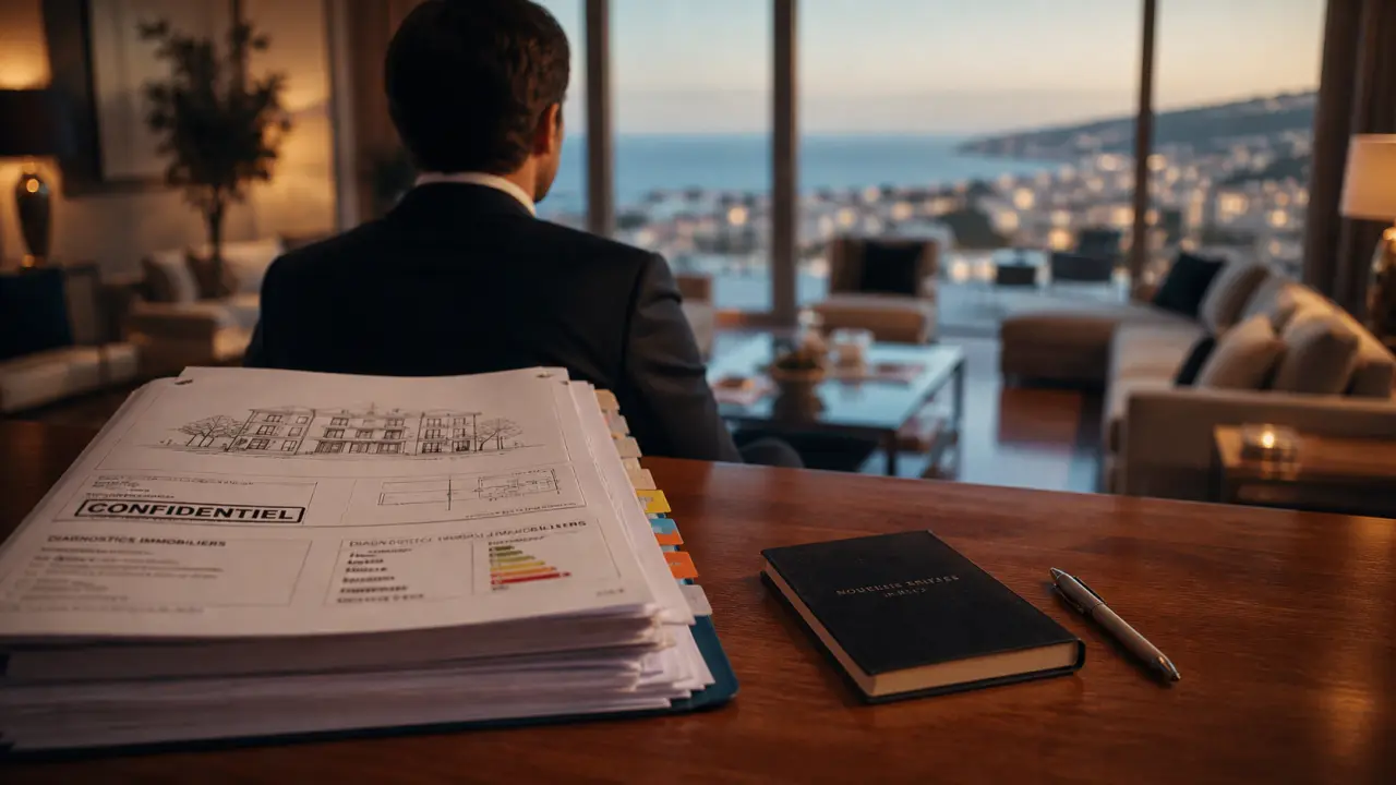 Accompagnement vente immobilier de luxe : conseiller en immobilier confidentiel en intérieur