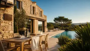 Achat mas var : mas provençal avec piscine chauffée et terrasse