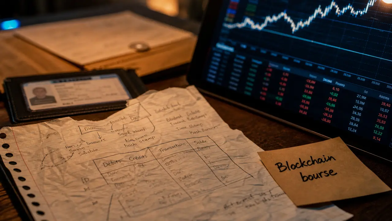 Blockchain bourse : sociétés cotées, consensus et risques à surveiller