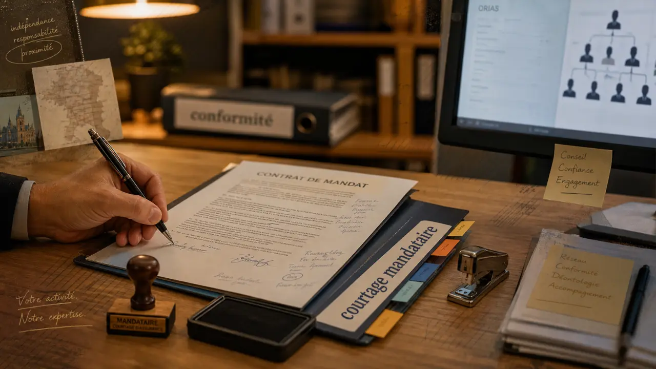 Courtier mandataire : mandat de courtage et contrat