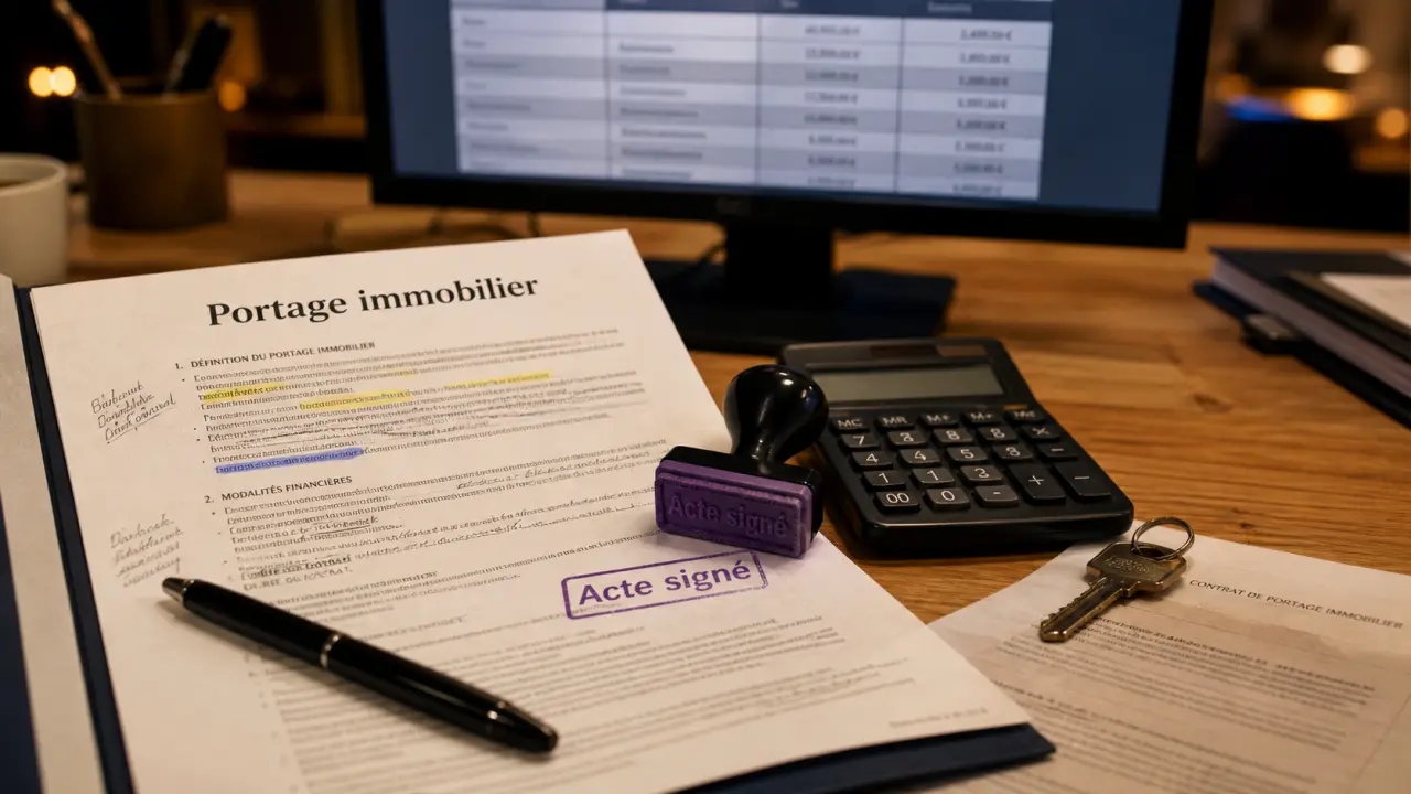 Coût de portage immobilier : frais et risques de la vente avec rachat