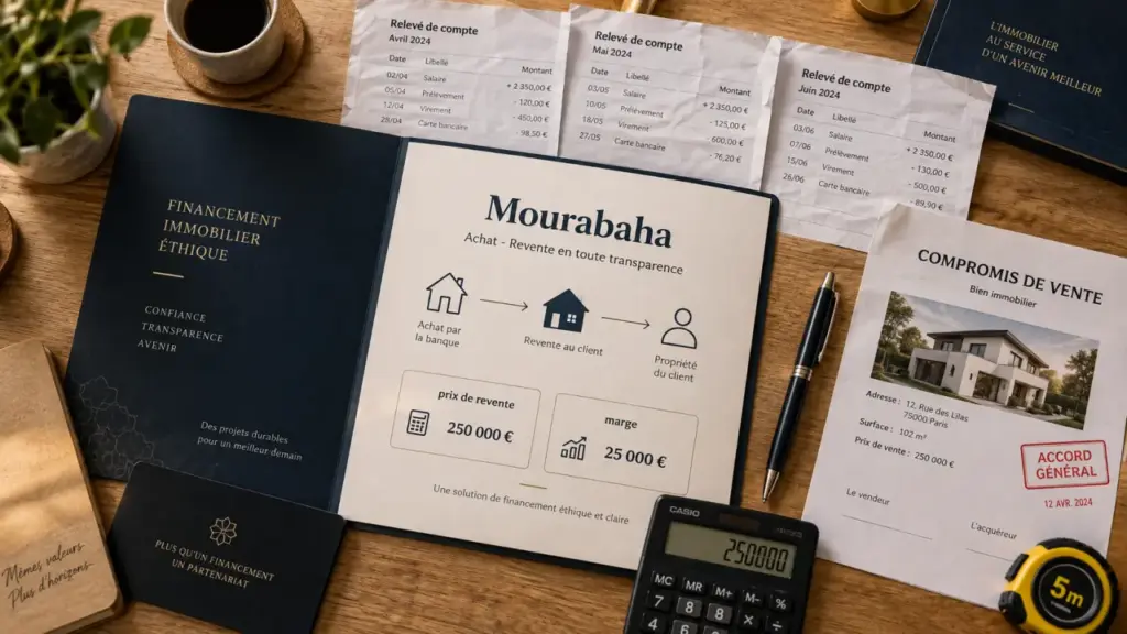 Mourabaha france : tableau achat-revente, erreurs dossier et apport 20 %
