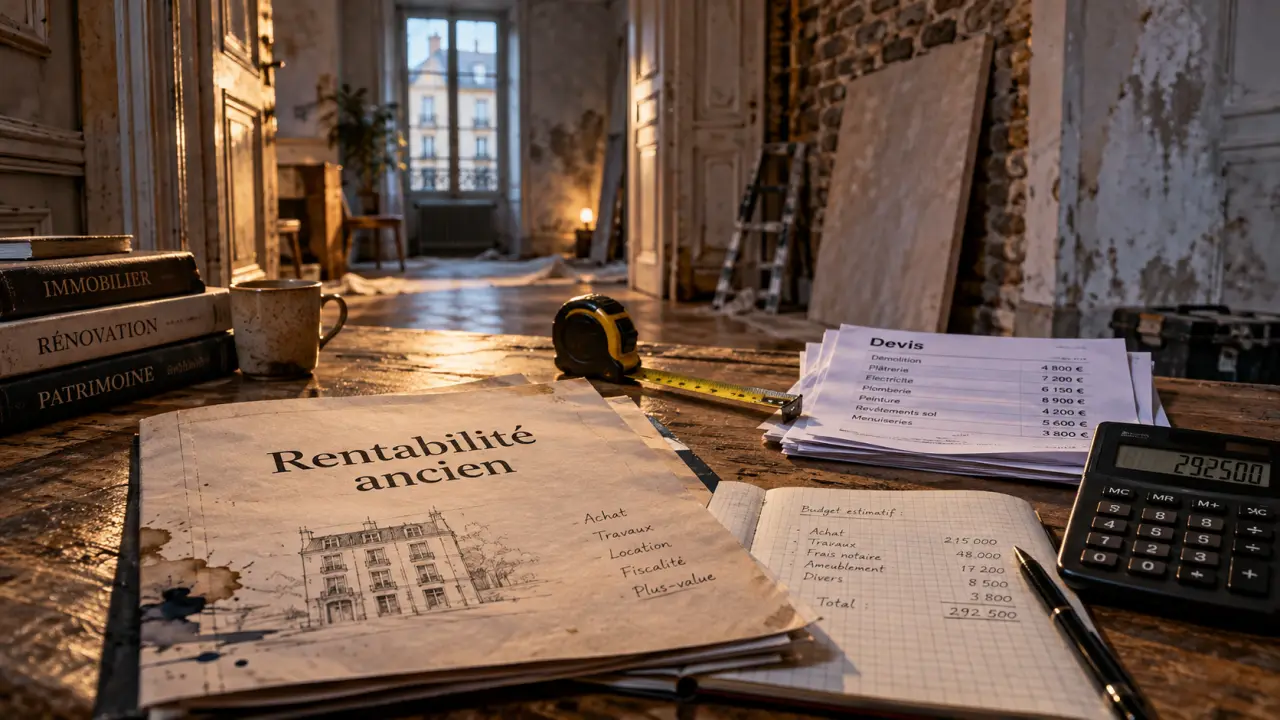 Investissement immobilier ancien : décote 10 à 20 % et rendement