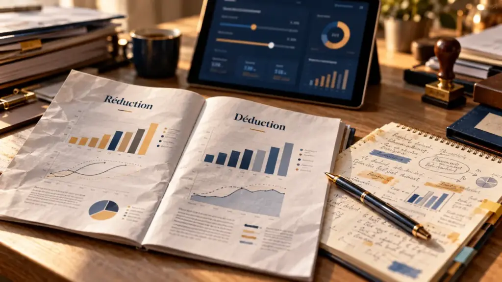 Tableau comparatif défiscalisation immobilière : réduction d’impôt vs revenus moins taxés